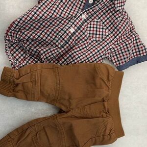 Ben Sherman Brown Kids Jogger Set